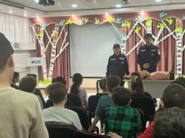 A training seminar from specialists of the Republican operational rescue squad of the Ministry of Emergency Situations of the Republic of Kazakhstan